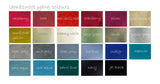 Lambswool Palest Grey, Steel Grey,Pale Pink, Sunflower and Sunshine Yellow Striped Cushion