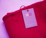 Lambswool Wrap Colour Raspberry