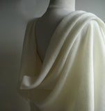 Bridal Wrap Creamy White Lambswool