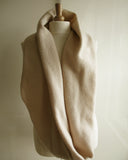 Lambswool Infinity Scarf Pale Caramel
